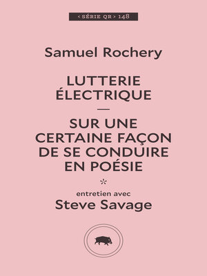 cover image of Lutterie électrique